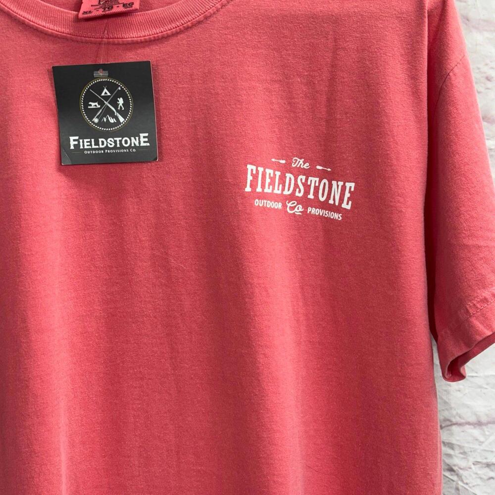 Comfort Colors Fieldstone Outdoor Provisions Co. Graphic T-Shirt Boys XL NWT - Picture 2 of 6